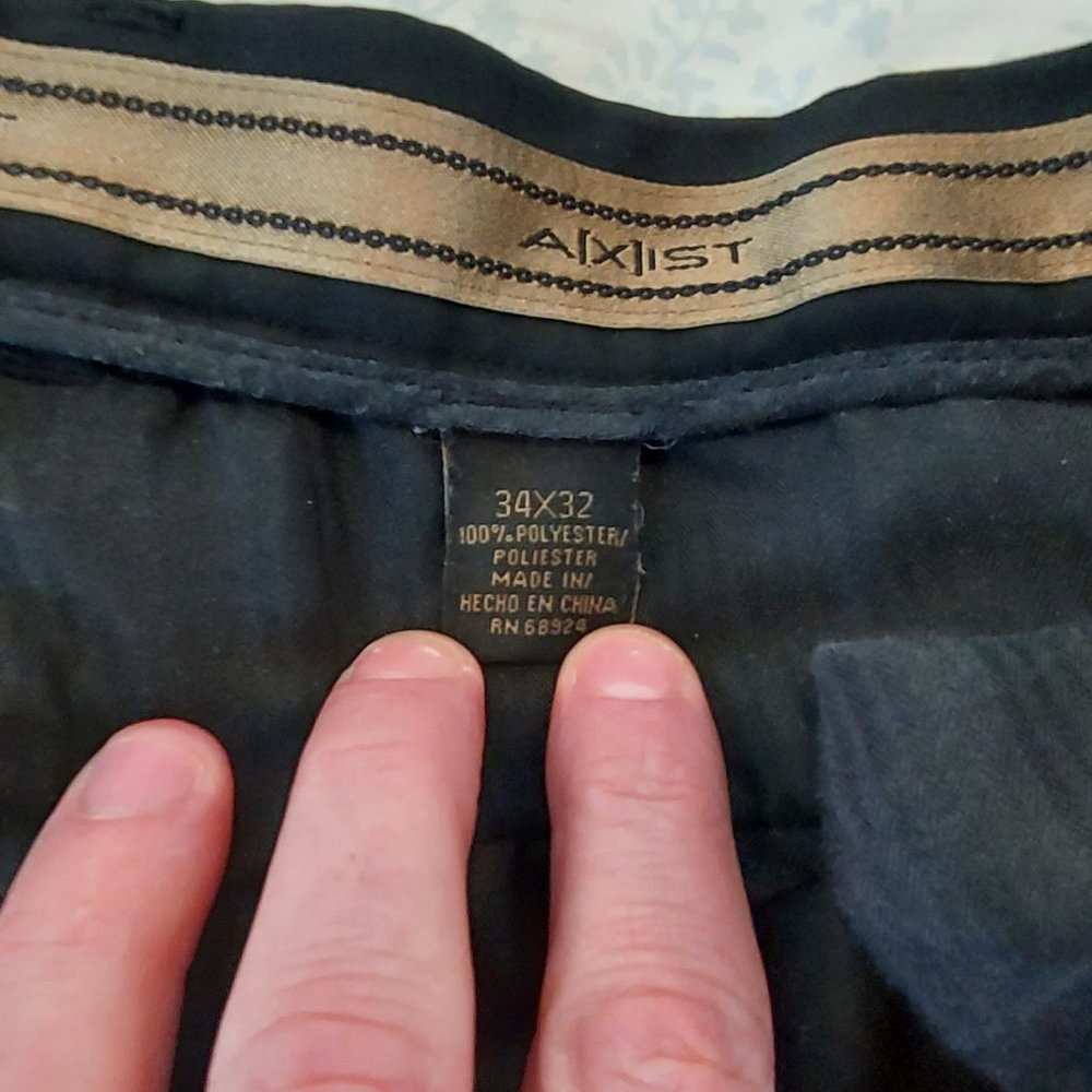 Black Men's Dress Pants